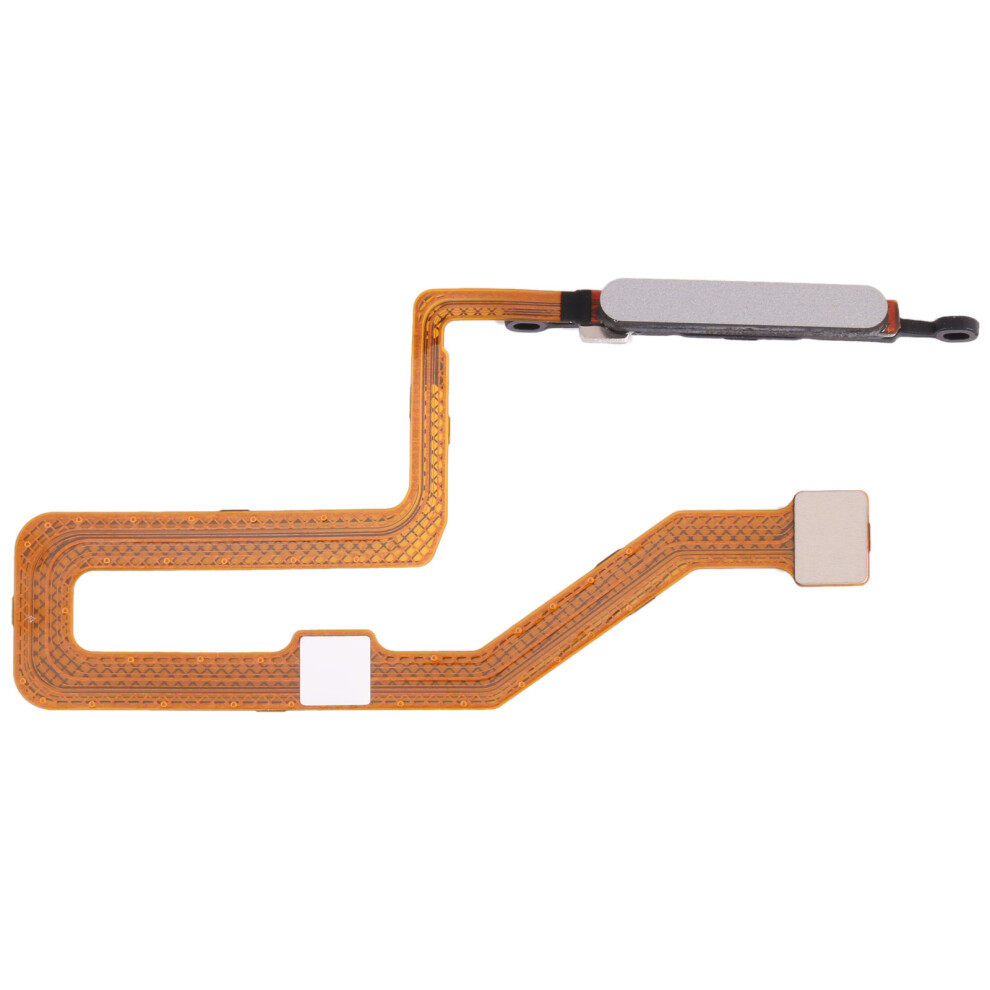 (White) For Lg K52 K520 Oem Home Key Fingerprint Button Flex Cable Replacement Part (Without Logo) White 6914279921253