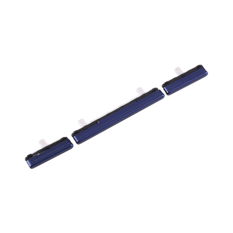 (Blue) For Samsung Galaxy Note9 N960 3Pcs/Set Oem Power On/Off And Volume Side Buttons (Without Logo) Blue 6914278219955