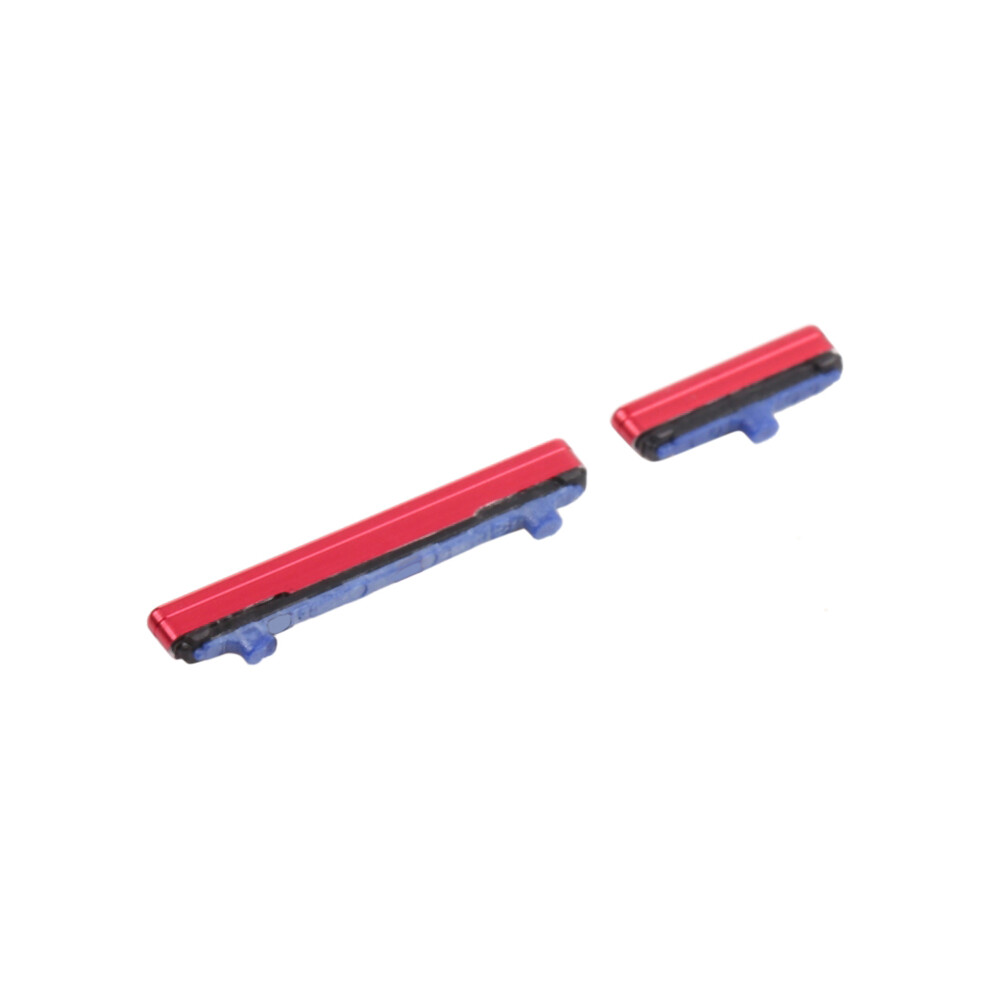 (Red) For Samsung Galaxy Note20 Ultra N985 2Pcs/Set Oem Power On/Off And Volume Side Buttons (Without Logo) Red 6914272810882