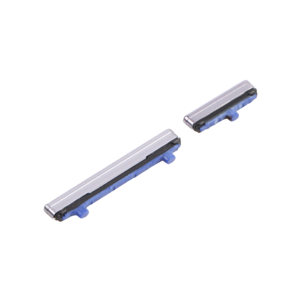 (Grey) For Samsung Galaxy Note20 Ultra N985 2Pcs/Set Oem Power On/Off And Volume Side Buttons (Without Logo) Grey 6914273746623