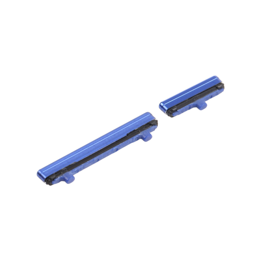 (Blue) For Samsung Galaxy Note20 Ultra N985 2Pcs/Set Oem Power On/Off And Volume Side Buttons (Without Logo) Blue 6914276998562
