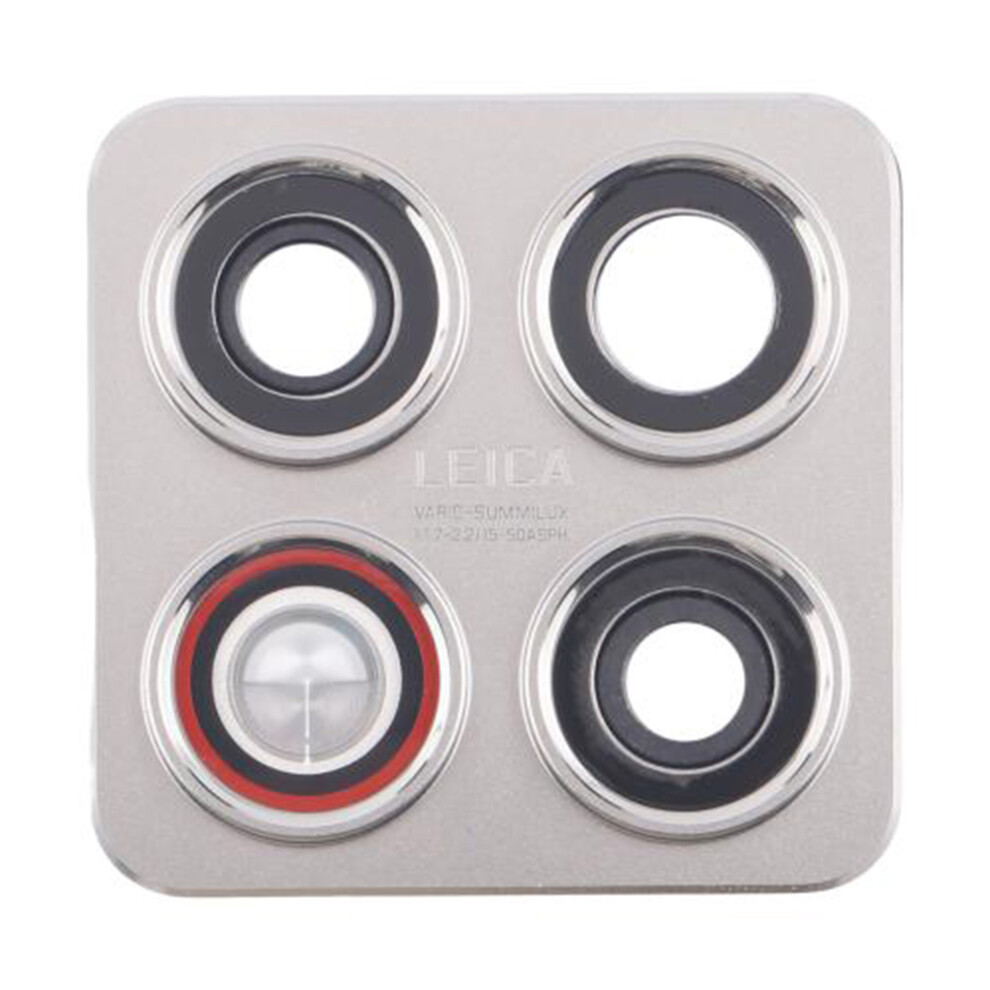 (Silver) For Xiaomi 14T Oem Back Camera Lens Holder Cover With Glass Part (Without Logo) Silver 6914278348723