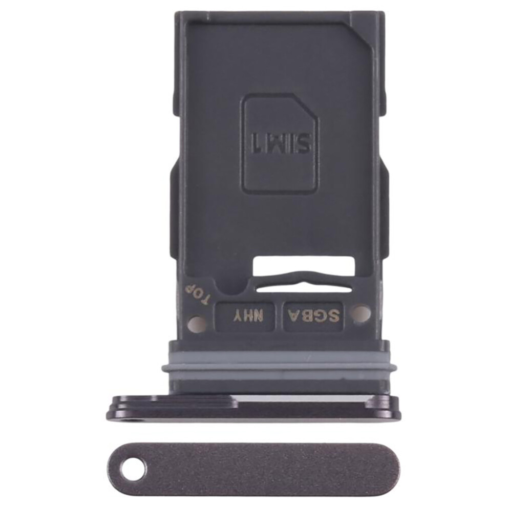 (Grey) For Samsung Galaxy S24 Fe S721 Oem Sim Tray Holder Replacement (Without Logo) Grey 6914270104051