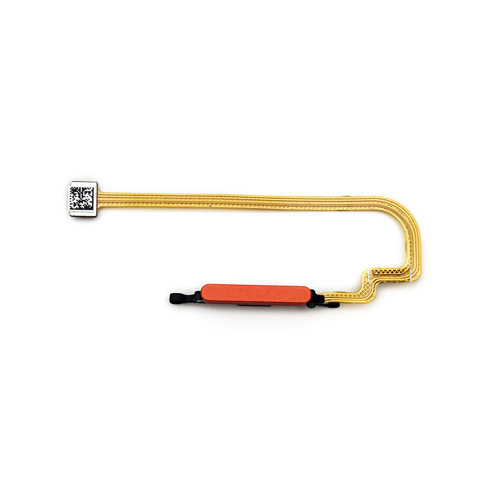 (Orange) For Xiaomi Poco M3/Redmi 9T Oem Home Key Fingerprint Button Flexible Cable Replacement Part (Without Logo) Orange 6914278781094