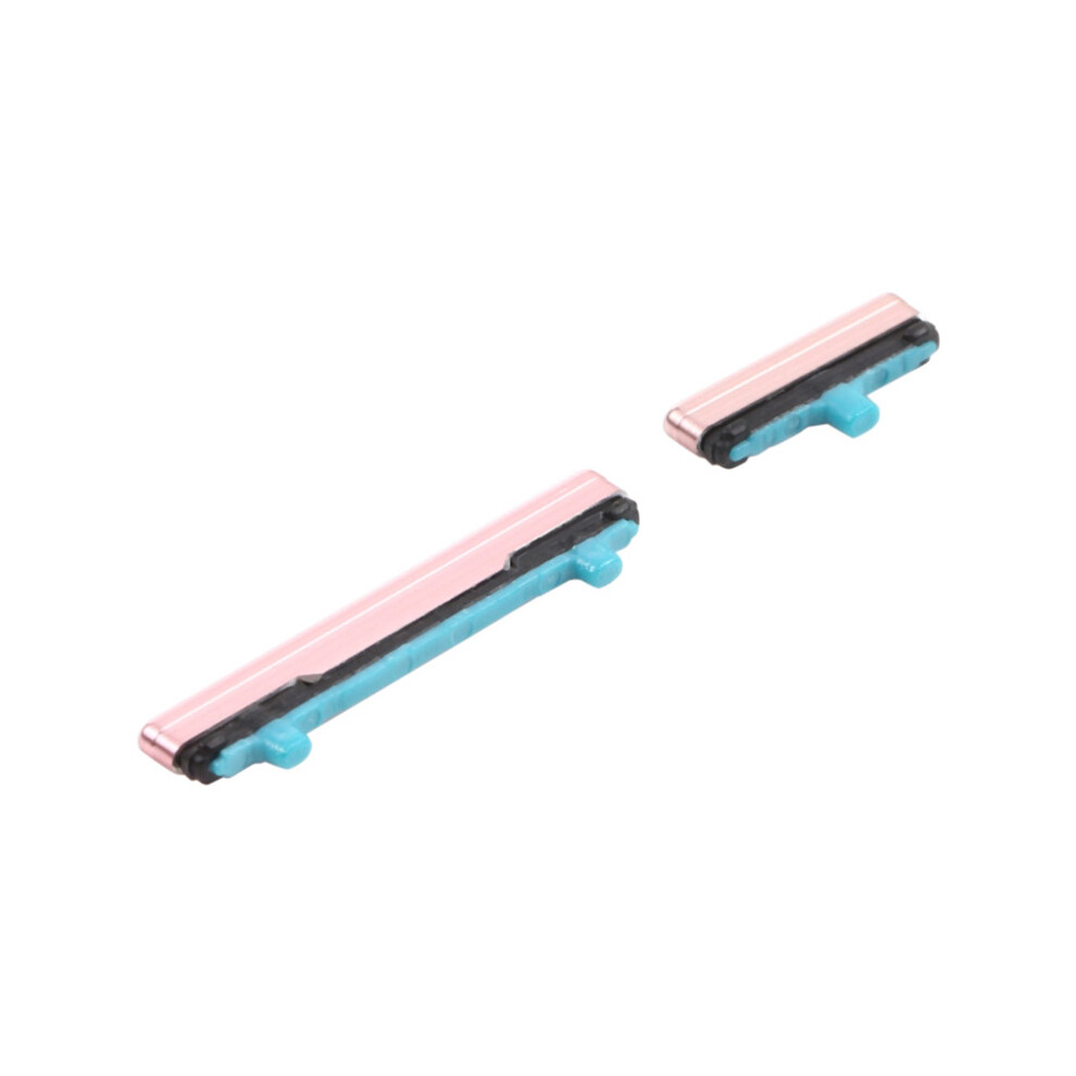 (Pink) For Samsung Galaxy S21 5G G991/S21+ 5G G996 2Pcs/Set Oem Power On/Off And Volume Side Buttons (Without Logo) Pink 6914270968493