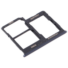 (Black) For Samsung Galaxy A2 Core A260 OEM Dual SIM Card+SD Card Tray Holder Replacement Part (without Logo)