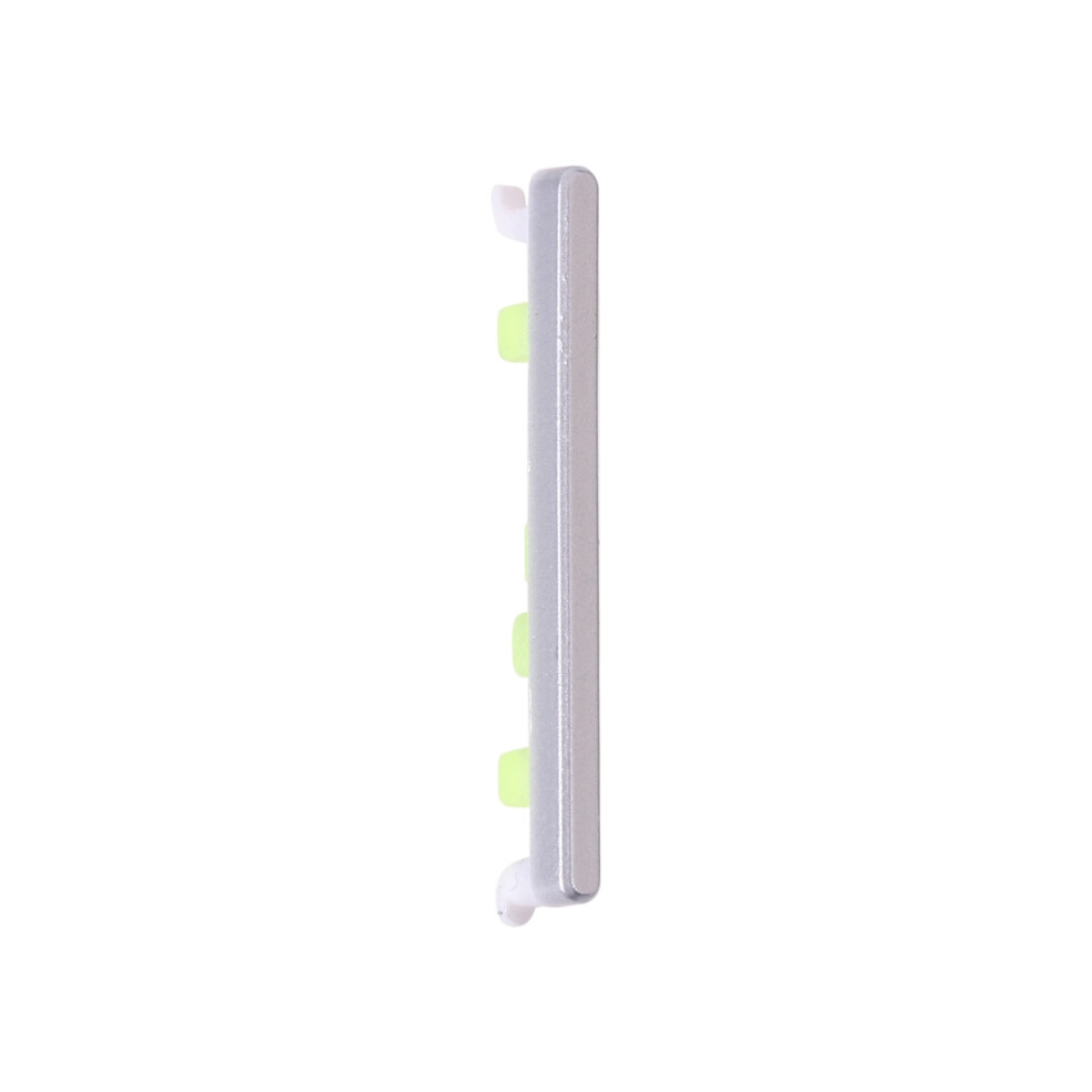 (Silver) For Xiaomi Redmi Note 9S 4G/Note 9 Pro Max/Note 9 Pro(India) Volume Side Button Replacement Part (Without Logo) Silver 6914276479061
