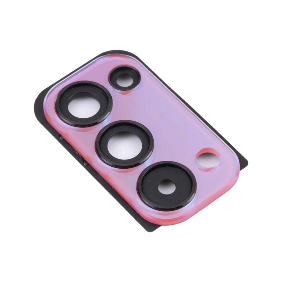 (Red) For Oppo Reno5 Pro 5G Oem Back Camera Lens Holder Cover With Glass Part (Without Logo) Red 6914272238884