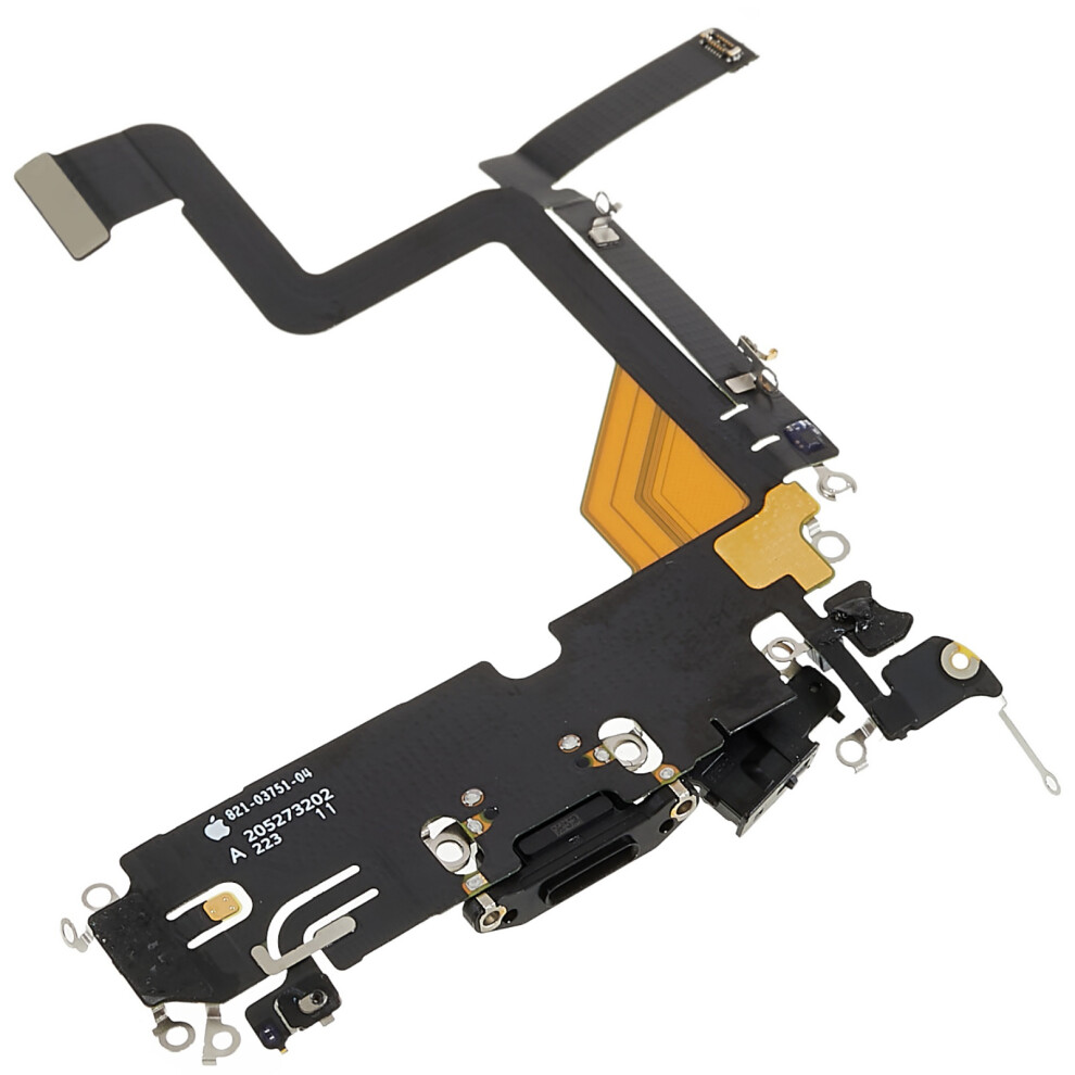 (Black) For Iphone 14 Pro Oem Charging Port Flex Cable Repairing Part Black 6914271470995