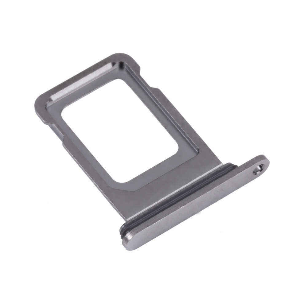(Space ) For Iphone 14 Pro Oem Dual Sim Card Tray Holder Replacement (Without Logo) Black 6914273396224