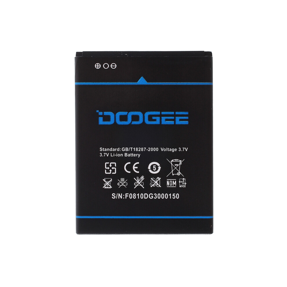 3.8V 2500Mah Li-Ion Battery For Doogee Voyager Dg300 6914279847461