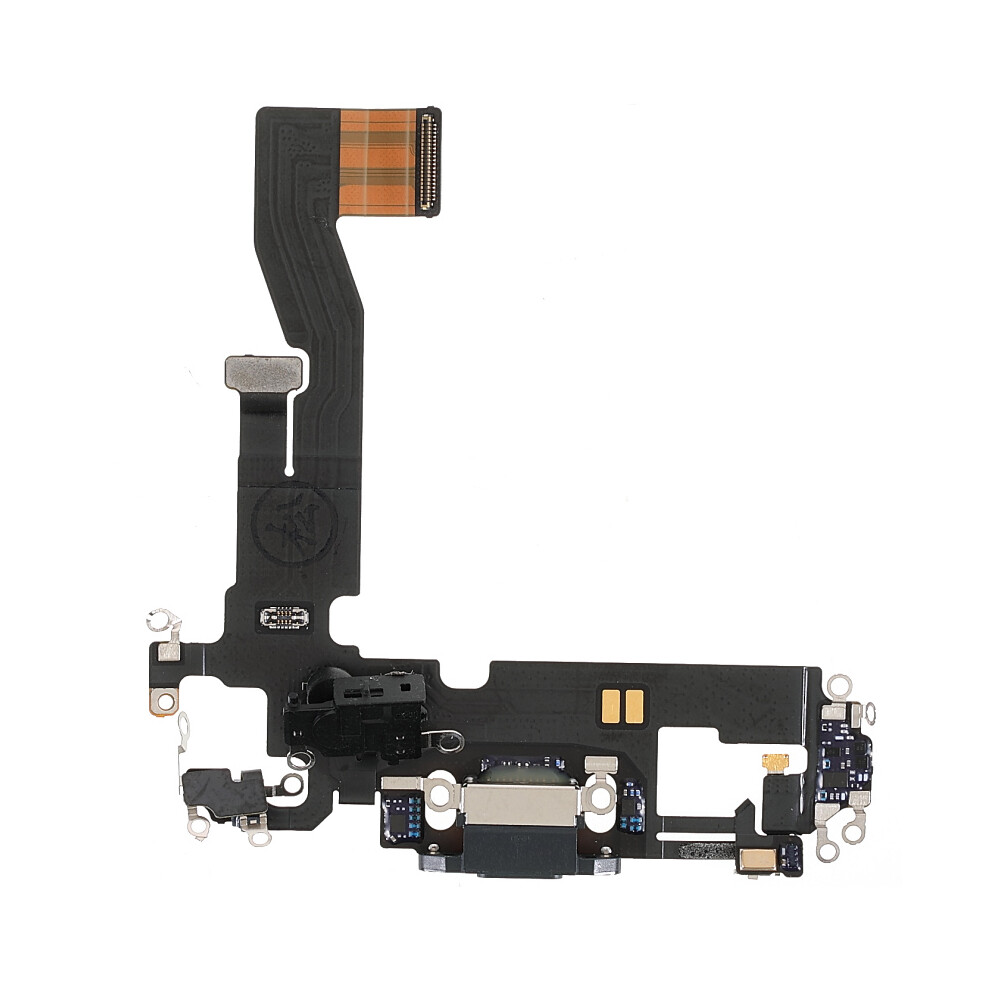 (Black) Oem Dock Connector Charging Port Flex Cable Part For Iphone 12 Pro 6.1 Inch Black 6914271826051