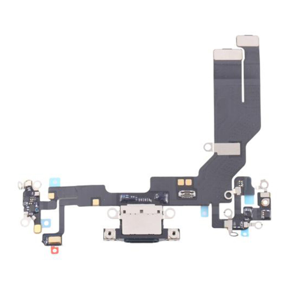 (Black) For Iphone 16E Oem Disassembly Dock Connector Charging Port Flex Cable Replacement Black 6914273224909