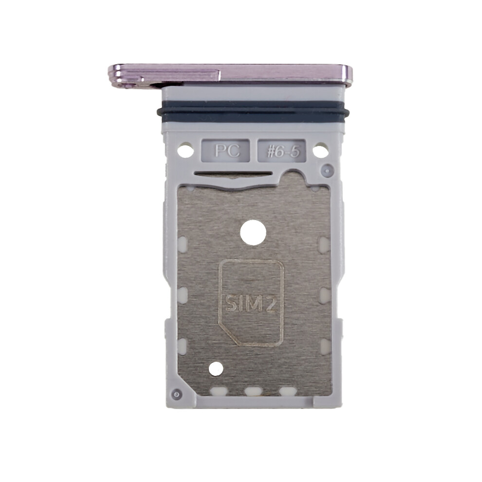 (Pink) For Samsung Galaxy S23 Ultra 5G S918 Oem Dual Sim Card Tray Holder Replacement Part (Without Logo) Pink 6914278338526
