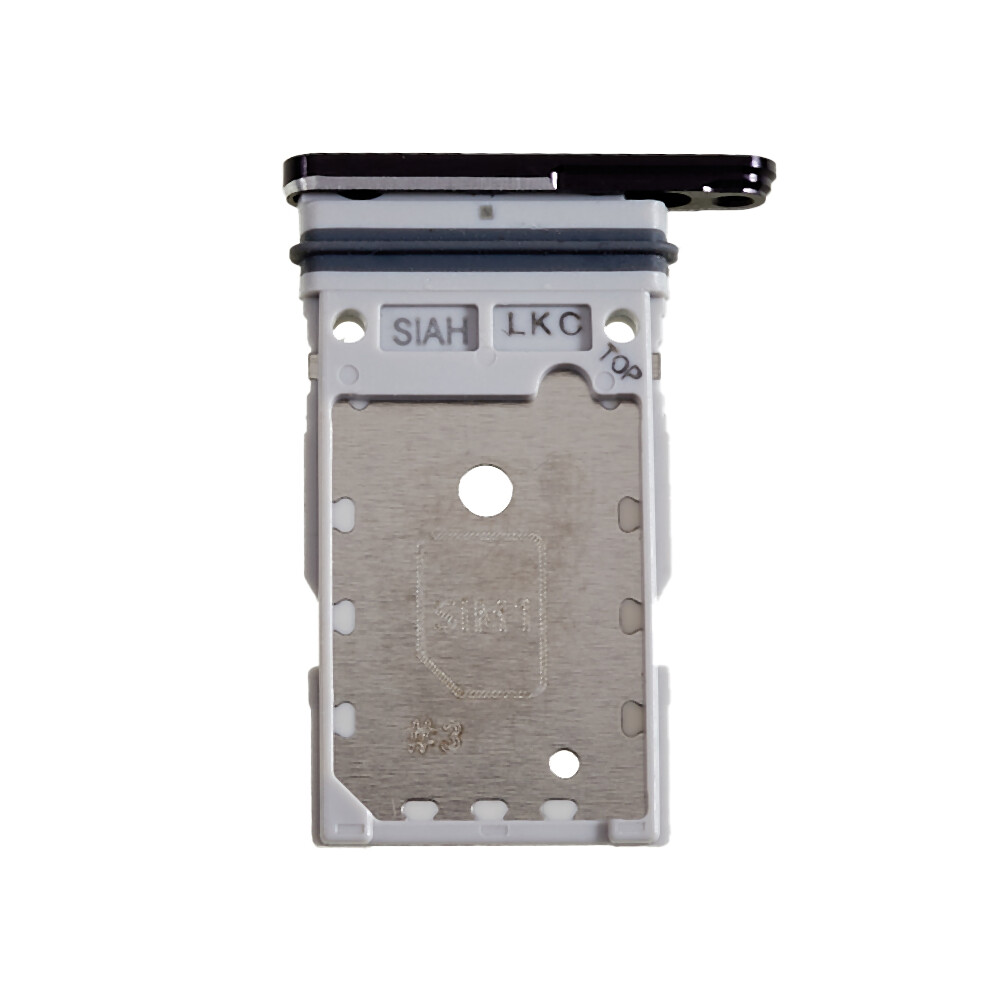 (Black) For Samsung Galaxy S23 Ultra 5G S918 Oem Dual Sim Card Tray Holder Replacement Part (Without Logo) Black 6914273169408