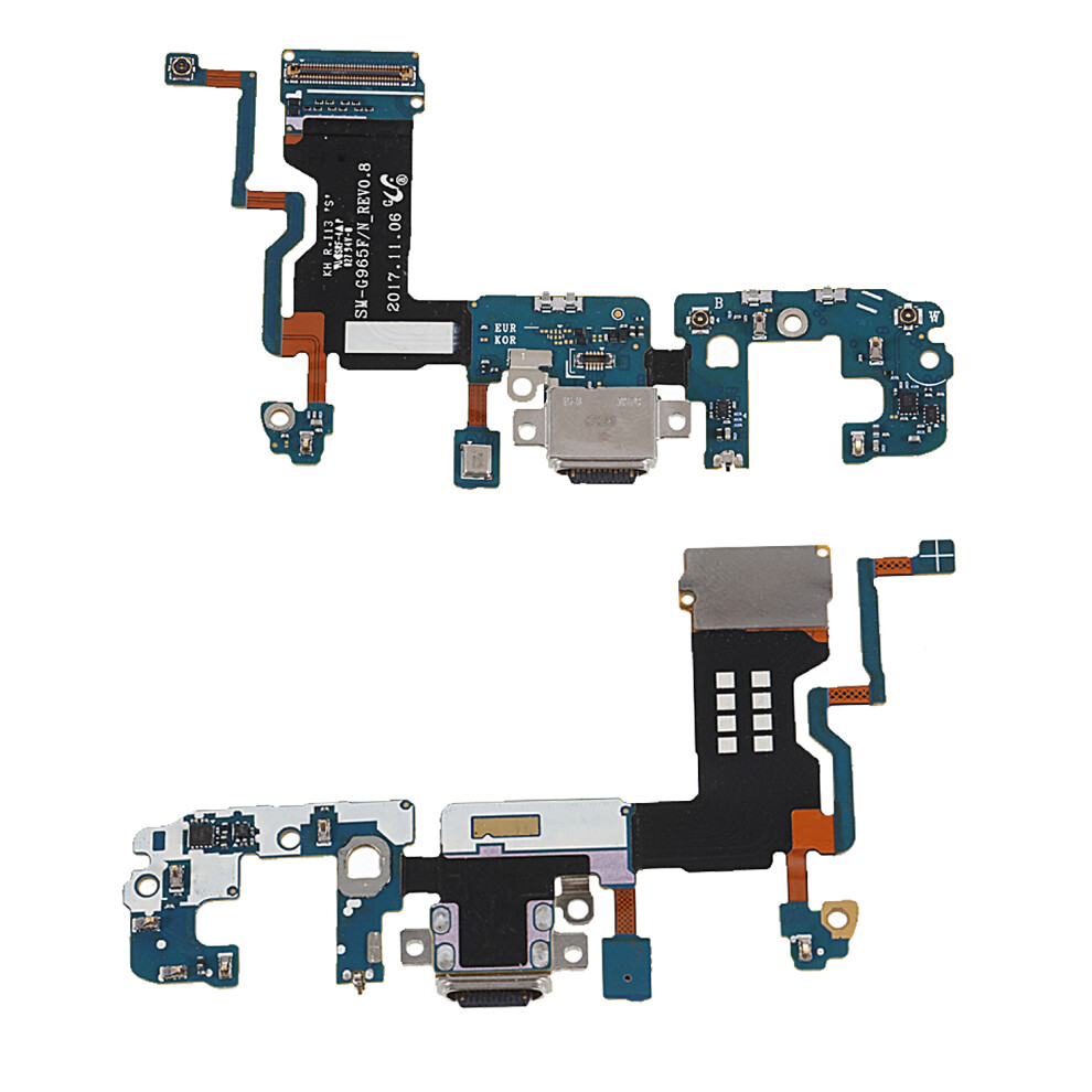 For Samsung Galaxy S9+ G965f/N Oem Dock Connector Charging Port Flex Cable (Without Logo) 6914272726244