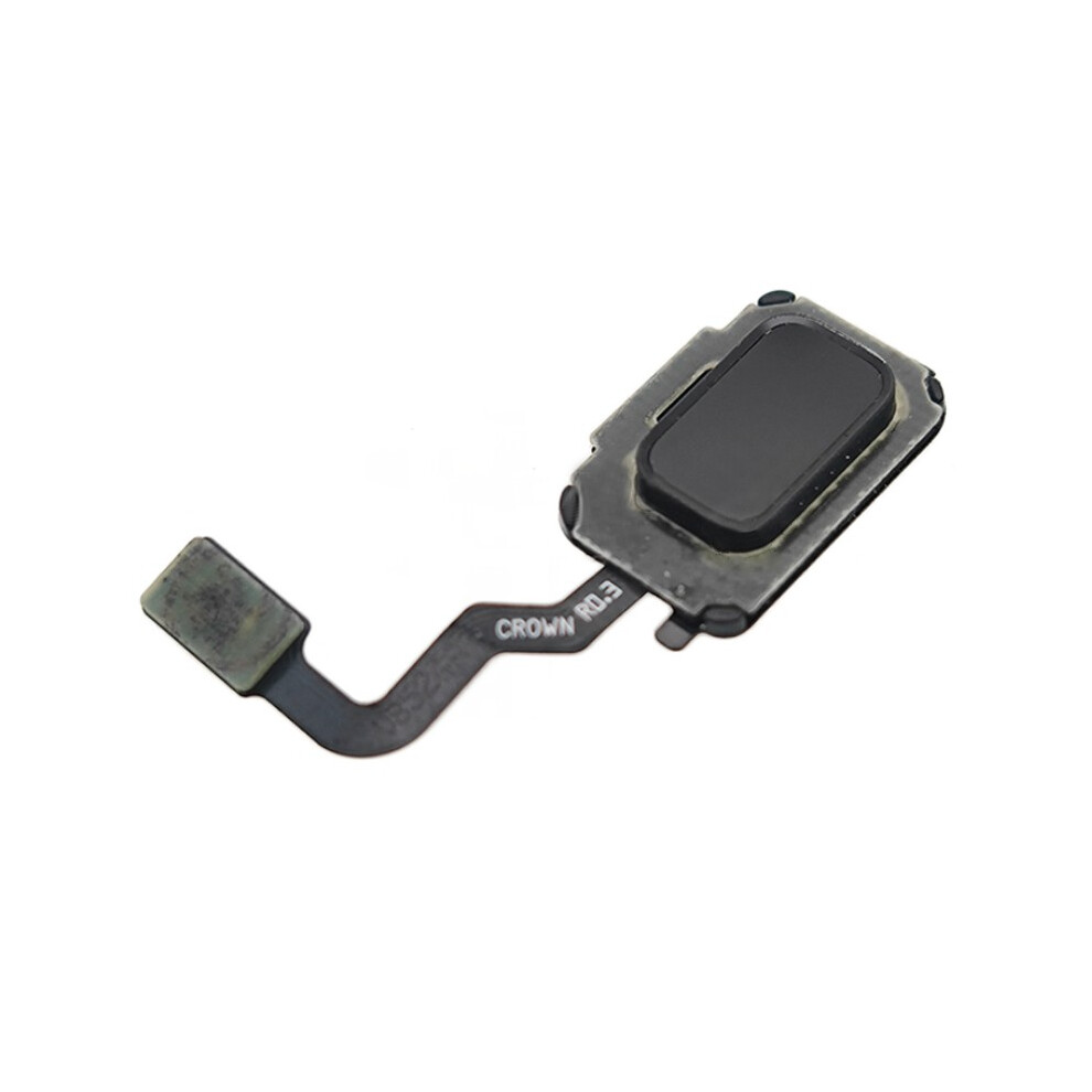 (Black) For Samsung Galaxy Note9 N960 Oem Home Key Fingerprint Button Flex Cable Replacement Part (Without Logo) Black 6914275967507