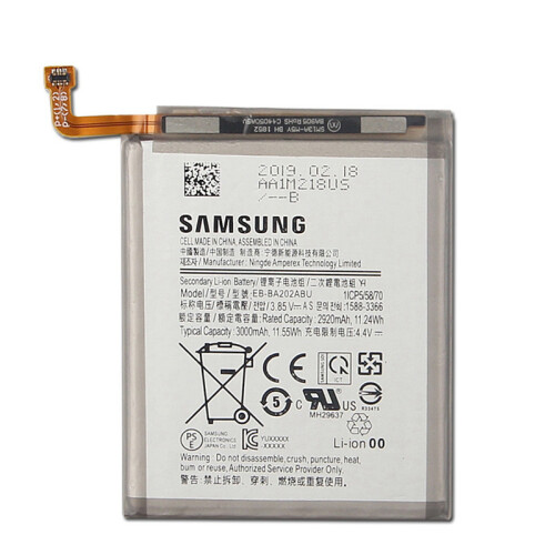 EB-BA202ABU 3000mAh Battery Replacement for Samsung Galaxy A20e 1