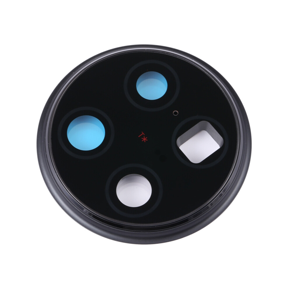 (Black) For Vivo X90 Pro+ 5G Oem Back Camera Lens Holder Cover With Glass Part (Without Logo) Black 6914279731937