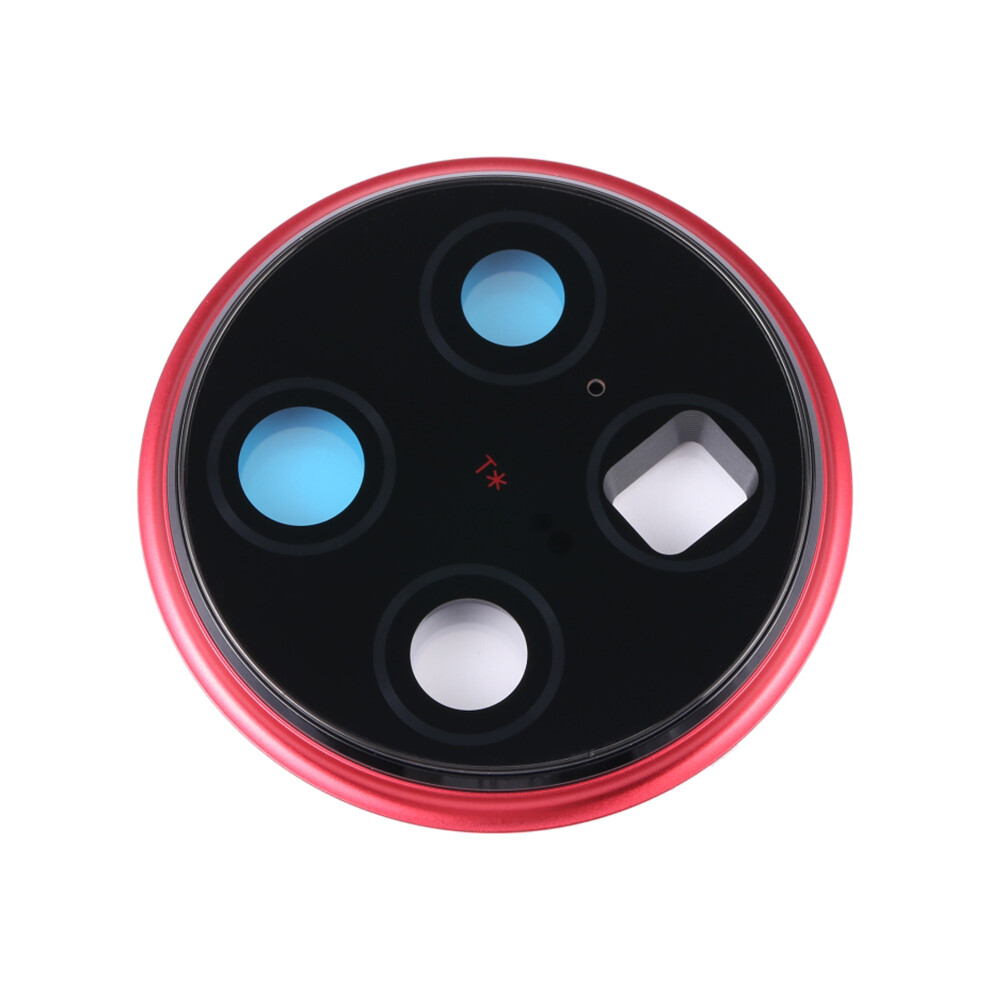 (Red) For Vivo X90 Pro+ 5G Oem Back Camera Lens Holder Cover With Glass Part (Without Logo) Red 6914271748377