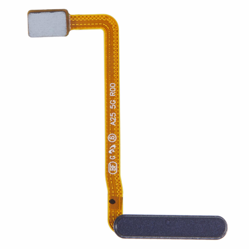 (Black) For Samsung Galaxy A25 5G (Global) (161.0 X 76.5 X 8.3Mm) A256 Oem Home Key Fingerprint Button Flex Cable Part (Without Logo) Black 6914273356587