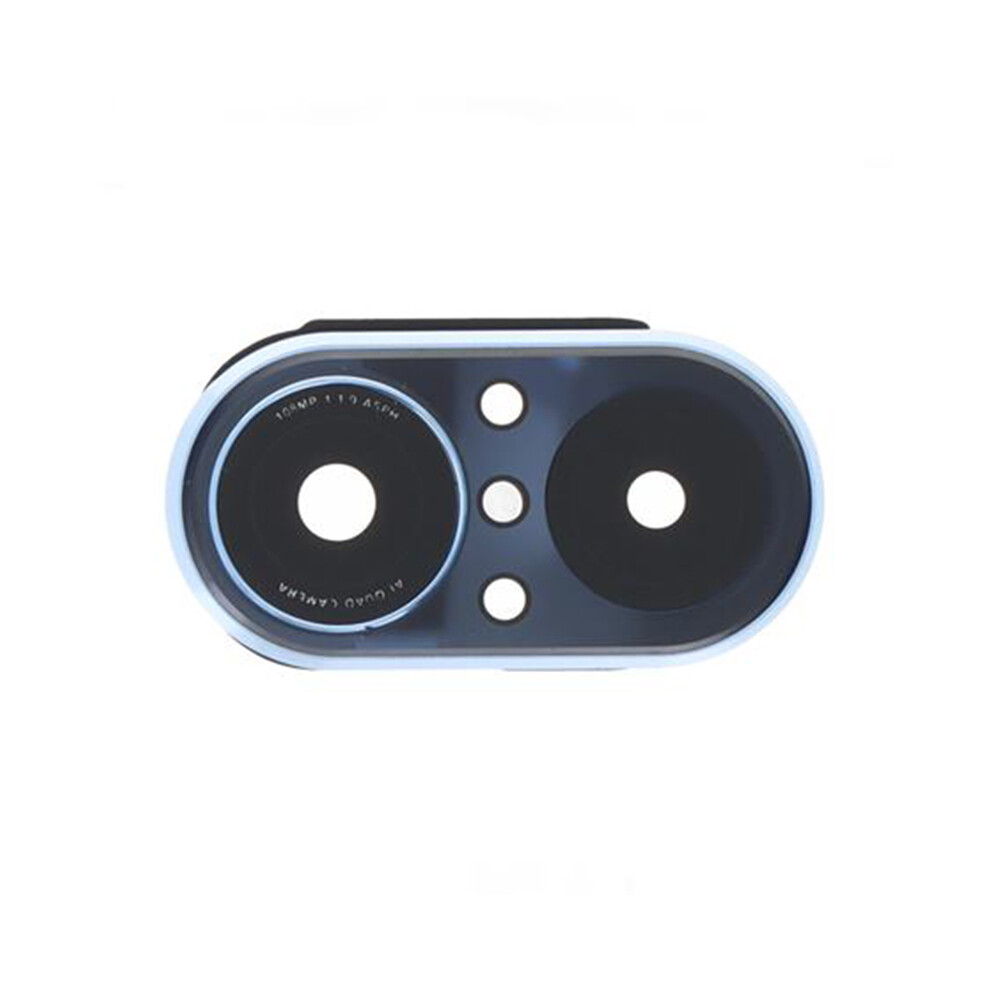 (Blue) For Huawei Nova 9 Se/Nova 9 Se 5G Oem Back Camera Lens Holder Cover With Glass Replacement Part (Without Logo) Blue 6914278571992