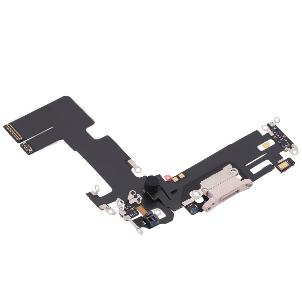 (Pink) For Iphone 13 Oem Disassembly Dock Connector Charging Port Flex Cable Replacement Pink 6914275341628