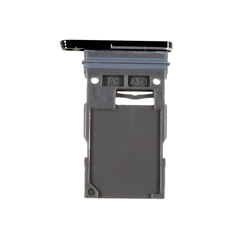 (Black) For Samsung Galaxy S23 Ultra S918 Oem Sim Card Tray Holder Replacement (Without Logo) Black 6914274648193