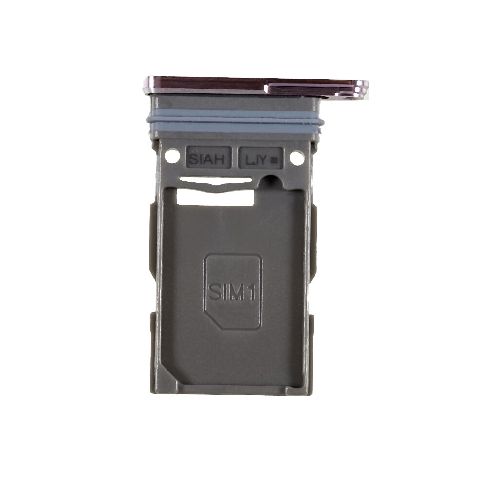(Pink) For Samsung Galaxy S23 Ultra S918 Oem Sim Card Tray Holder Replacement (Without Logo) Pink 6914271734981