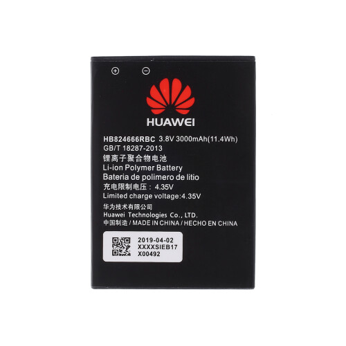 3.80V 3000mAh Battery Replacement (Encode: HB824666RBC) for Huawei E5577 1