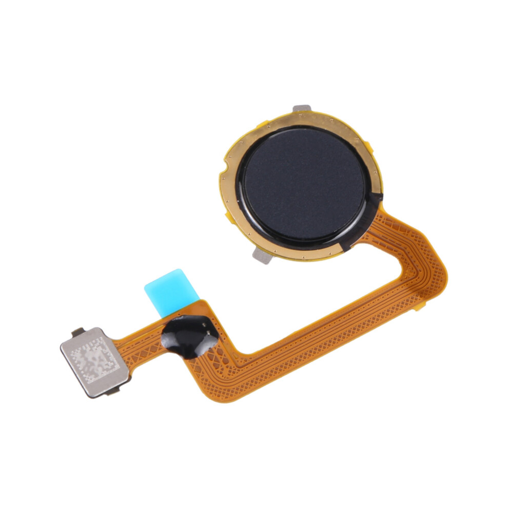 (Black) For Xiaomi Redmi 12C 4G Oem Home Key Fingerprint Button Flex Cable Part Replacement (Without Logo) Black 6914279101822