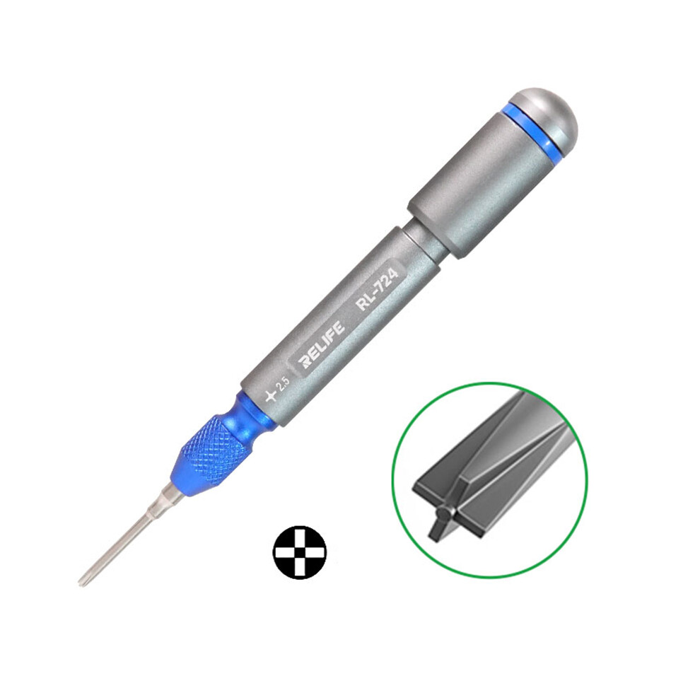 (B) Relife Rl-724 High-Precision Torque Screwdriver Magnetic Disassembling Phone Equipment Maintenance Tool 6914271274876