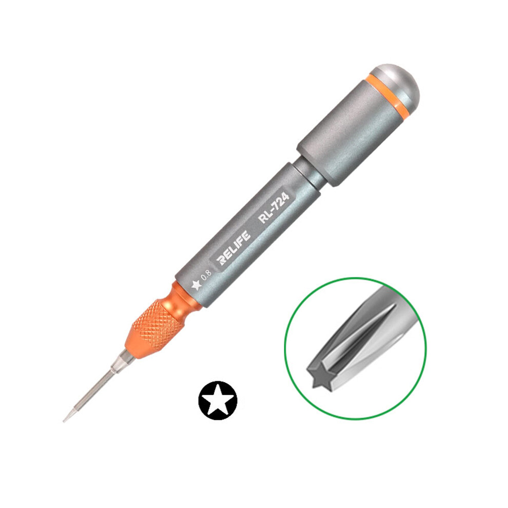 (C) Relife Rl-724 High-Precision Torque Screwdriver Magnetic Disassembling Phone Equipment Maintenance Tool 6914279961891