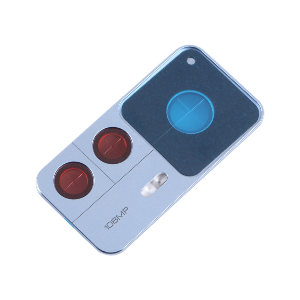 (Blue) For Xiaomi 12T 5G Oem Back Camera Lens Holder Cover With Glass Replacement Part (Without Logo) Blue 6914276158928