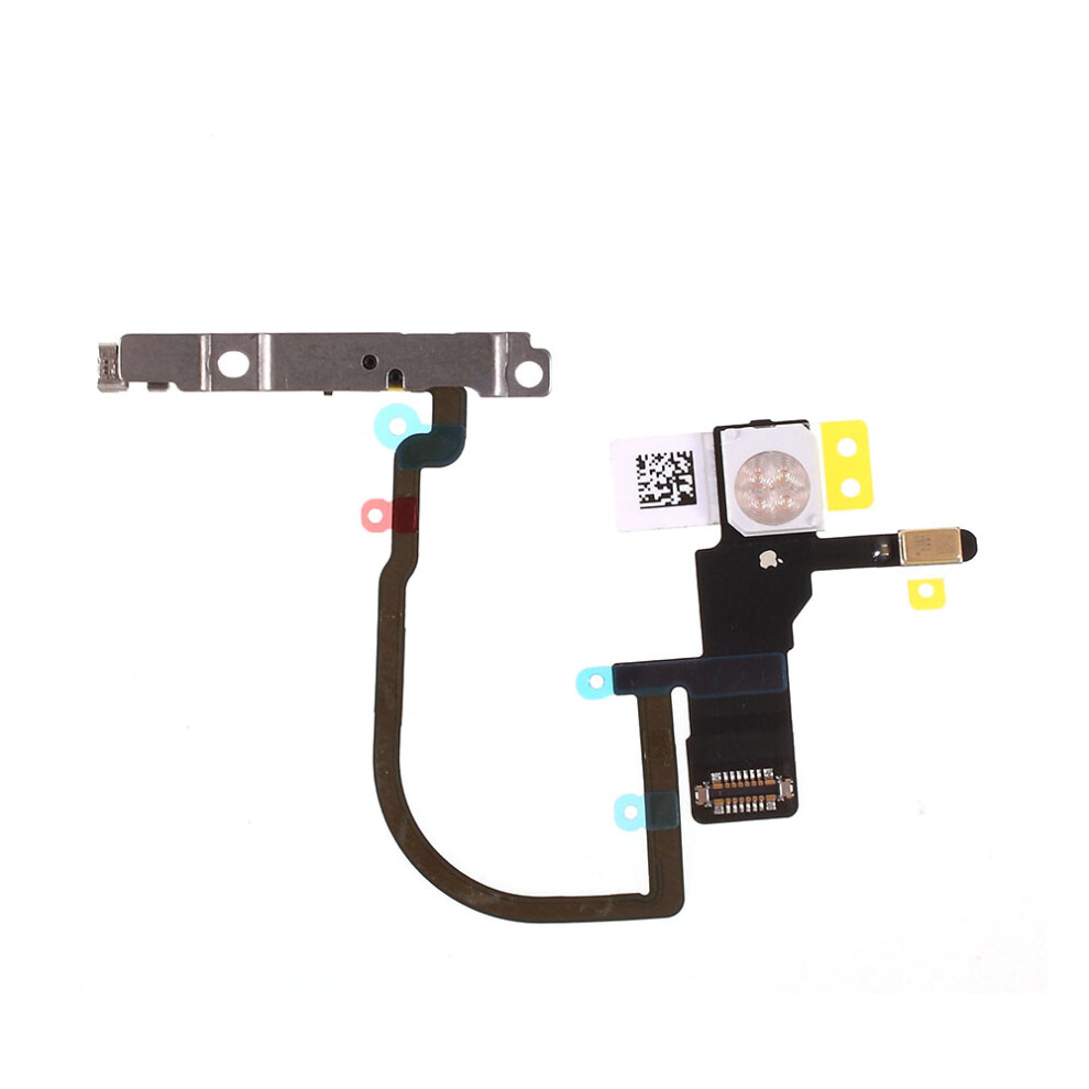 Oem Power On/Off Switch Button Flex Cable With Metal Plate Replacement Part For Iphone Xs 5.8 Inch 6914270773035