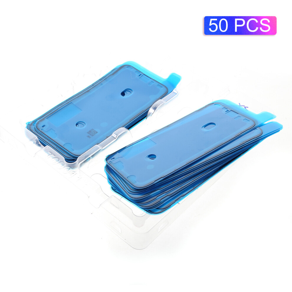 50Pcs/Lot Oem Middle Plate Frame Sealed Waterproof Adhesive Sticker (Without Logo) For Iphone Xs 5.8 Inch 6914279953995