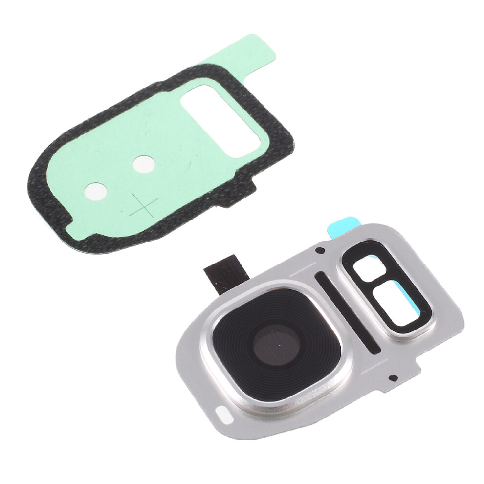 Oem Part Camera Lens Ring+Flashlight Glass+Adhesive Sticker For Samsung Galaxy S7 G930/S7 Edge G935 6914277612771