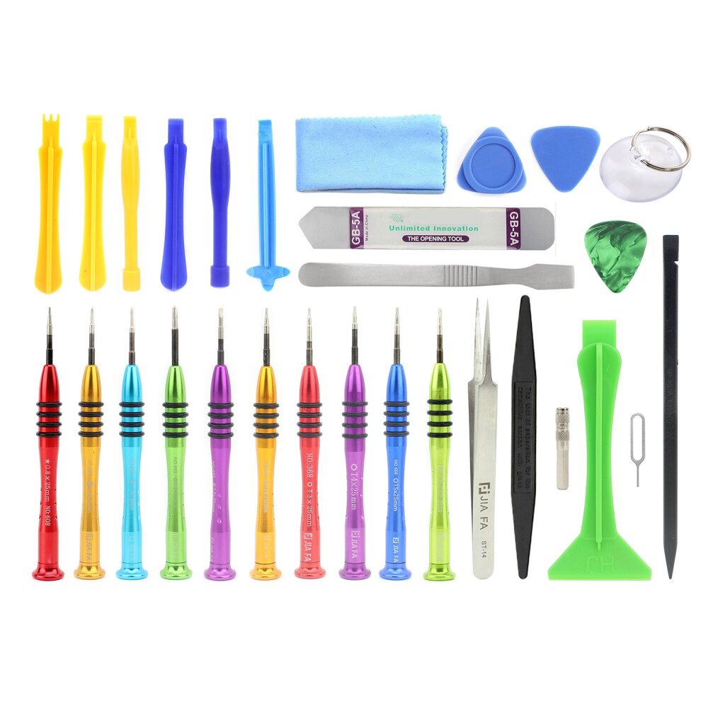 Jf-8156 29-In-1 Professional Precision Screwdriver Pry Disassemble Repair Tool Kit 6914270171305
