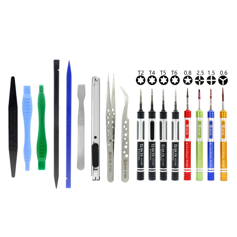 Jf-8174 Professional 17-In-1 Screwdriver Set Opening Tool Kit For Mobile Phone Repair 6914273376714
