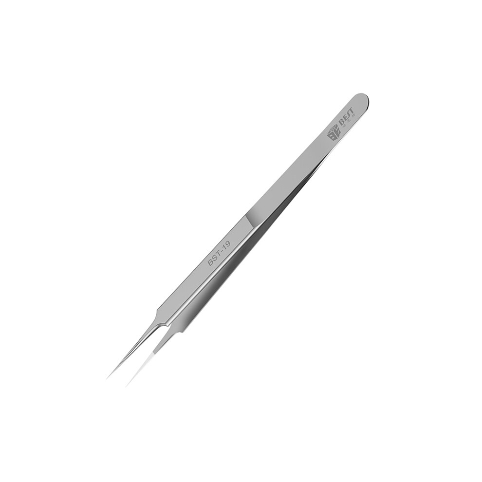 Bst-19 Professional Jumper Wire Fingerprint Repair Stainless Steel Tweezers 6914271745222