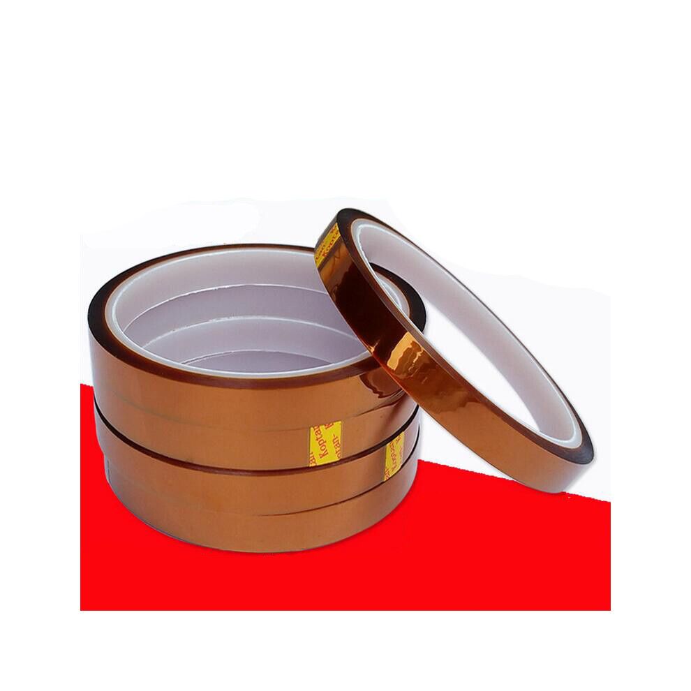 High Temperature Heat Resistant Gold Color Kapton Tape Polyimide Film Adhesive Tape (10Mm X 33M) 6914275889946