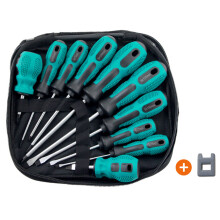 10 PCS Screwdriver Set Magnetic Phillips Flathead Multi-Function Repair Tool Kit with Magnetizer