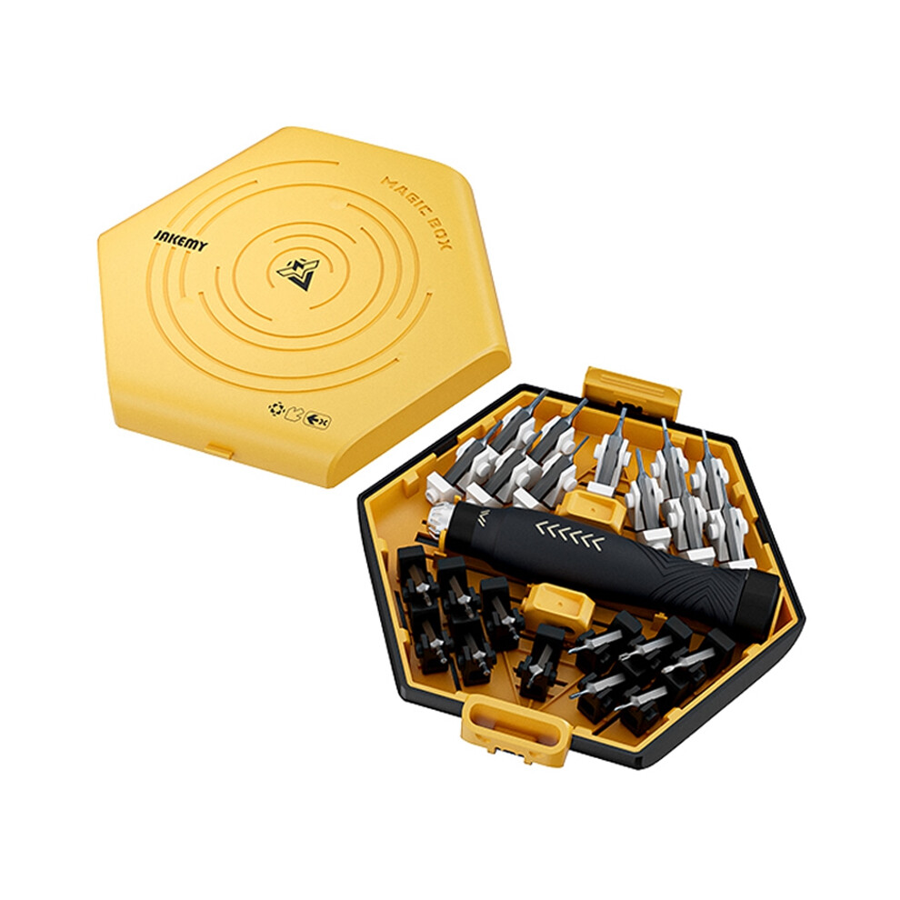 Jakemy Jm-8185 Multifunction Screwdriver Bit Set For Glass,Cellphones Portable Assembly Repair Tools 6914272162851