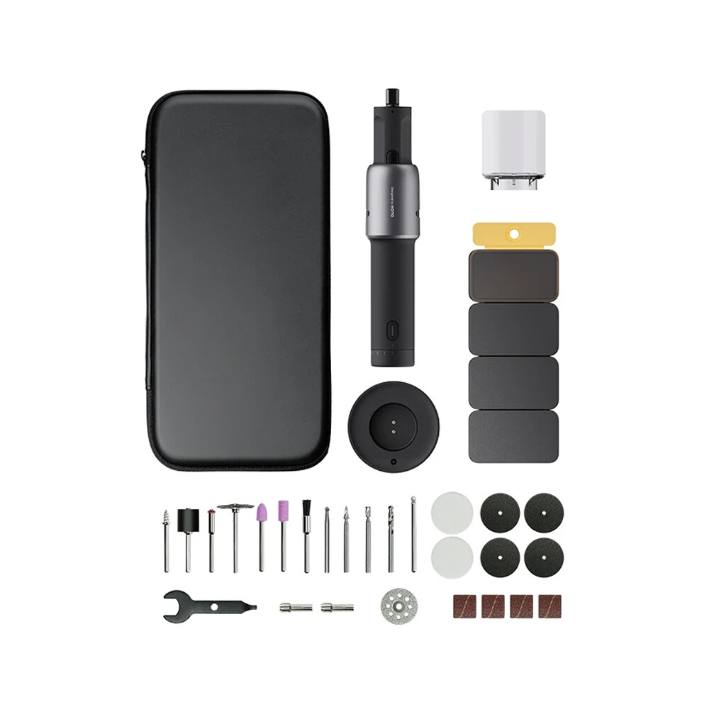 Xiaomiyoupin Hoto Qwldm001 Electric Rotary Grinding Polishing Tools Kit 5-Speed Mini Drill Electric Grinder 6914275159148