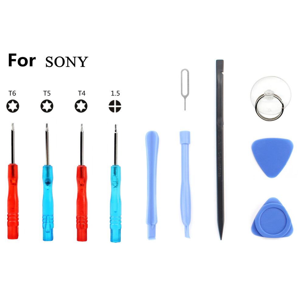 Jf-8114 Professional 11-In-1 Screwdriver Pry Disassemble Opening Repair Tool Kit For Sony Smartphone And Tablet 6914278717680