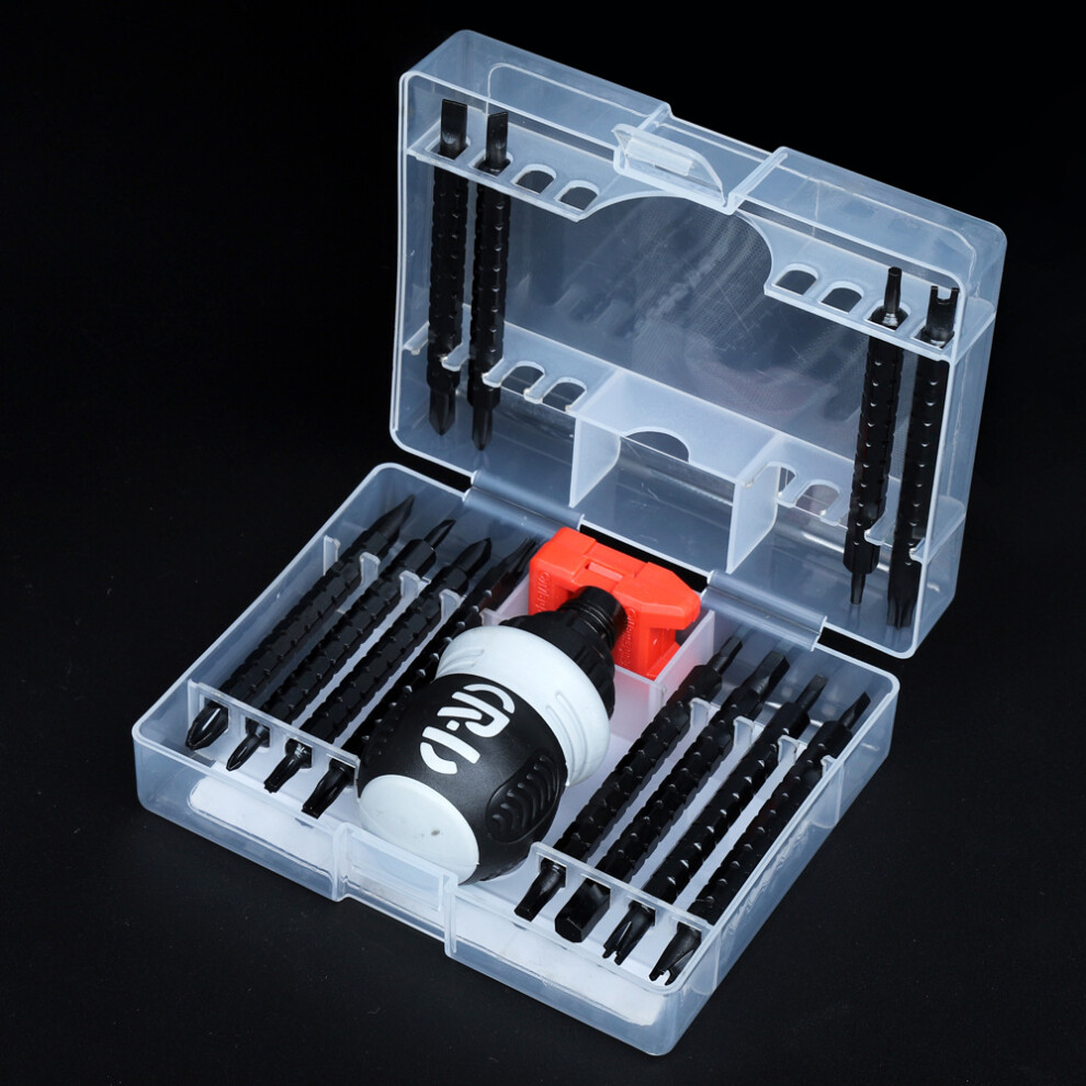 26-in-1 Screwdriver Set Dual Purpose Slotted Phillips Bits Disassembly Repair Hand Tool-image-OPC-PJS9NJ9-NEW