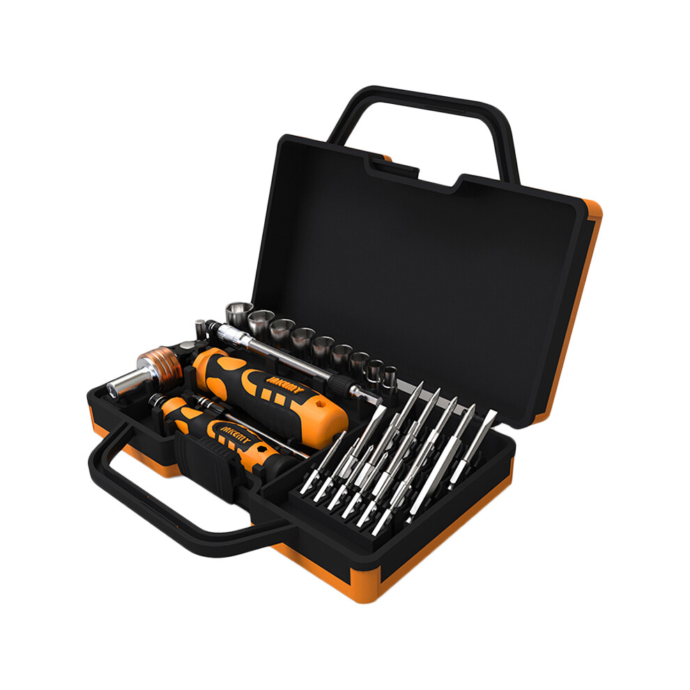 Jakemy Jm-6121 33-In-1 Household Screwdriver Set Portable Repair Tool Bits For Tvs,Computers 6914270608290