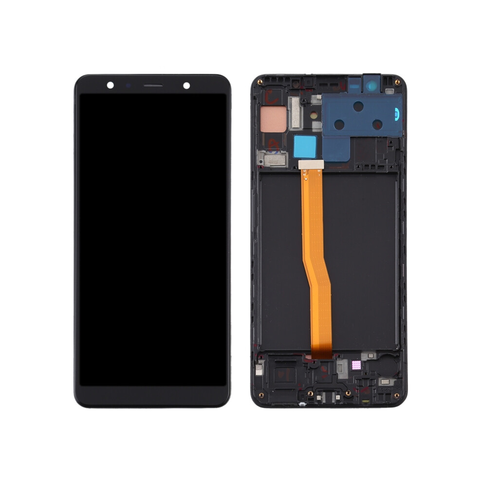 Lcd Screen And Digitizer Assembly+Frame Repair Part (Without Logo,Tft Edition) For Samsung Galaxy A7 (2018) Sm-A750 6914272637007