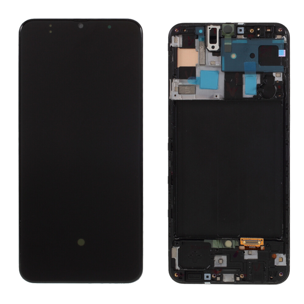 Grade C Oled Screen And Digitizer Assembly+Frame (Without Logo) For Samsung Galaxy A50 Sm-A505 6914271535526