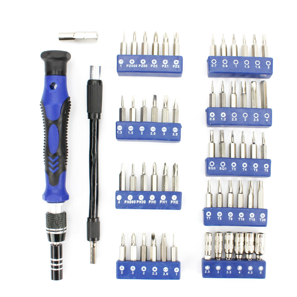 58-In-1 54 Bits Precision Screwdriver Disassembly Repairing Tool Set For Iphone Samsung Etc. 6914274425831